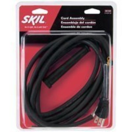 SKIL SKIL 95104L Heavy-Duty Wormdrive Cord Assembly, 120 V, 15 A, 8 ft Cord, Rubber 95104L